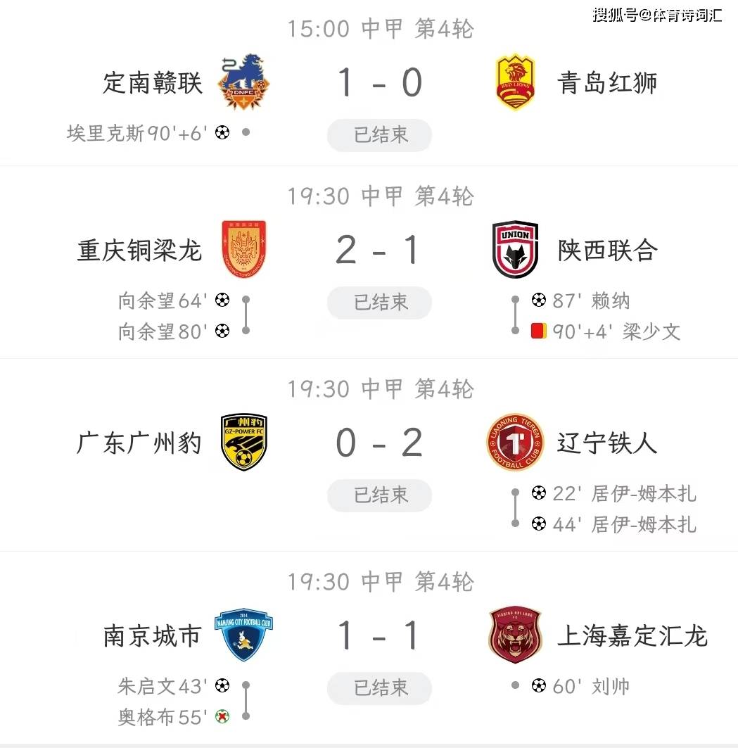 爱游戏足球体育-关于大连2-1红狮，南通0-1南京，广州豹0-1定南，广西0-0苏州的信息